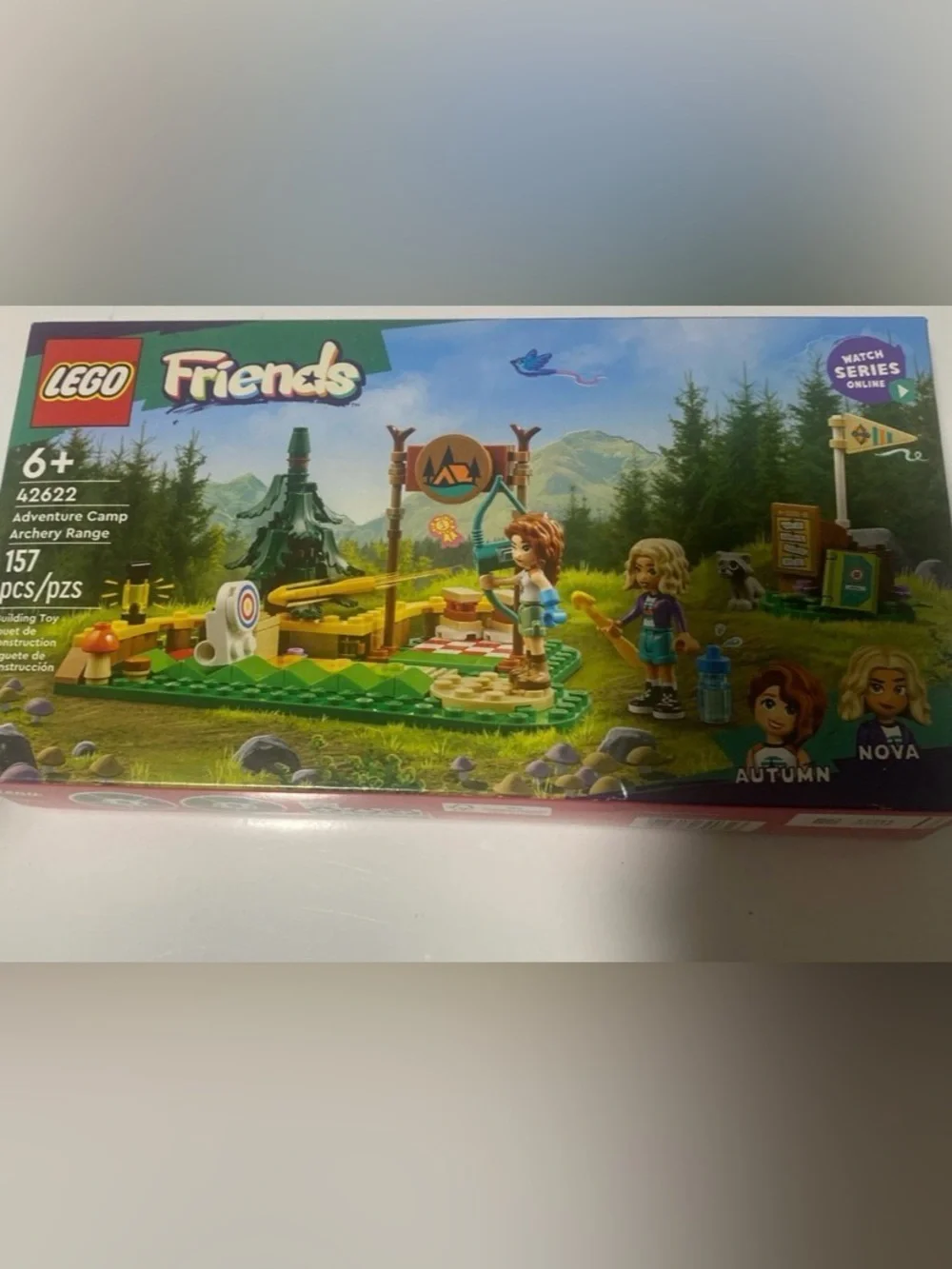 LEGO Friends Adventure Camp Archery Range Playset - Green, Brown, Yellow‎ NWT